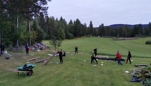 Gruppträning utomhus