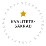 Kvalitetssäkrad inom Kroppsterapeuternas yrkesförbund